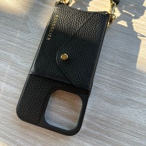 Bandolier Kimberley IPhone 13 Pro Black Pebble
